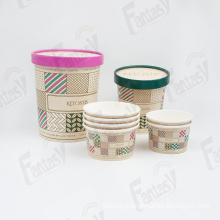 Disposable 3oz 5oz 8oz Ice Cream Paper Cups